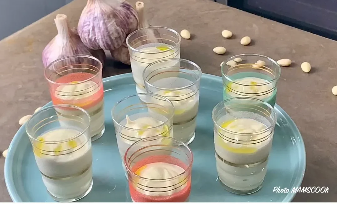 Ajo Blanco ou gaspacho blanc