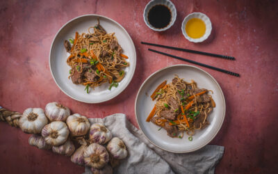 Sauté de bœuf asiatique à l’ail